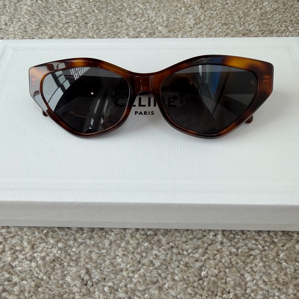 Celine Tortoise Shell Sunglasses